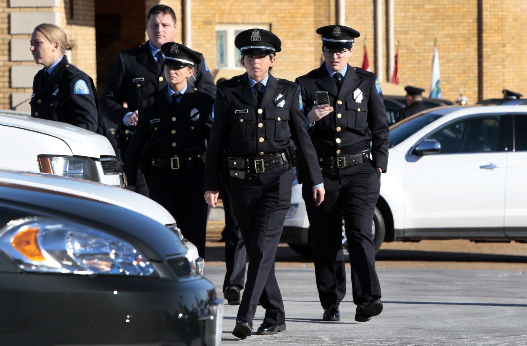Funeral held for St. Louis police officer
